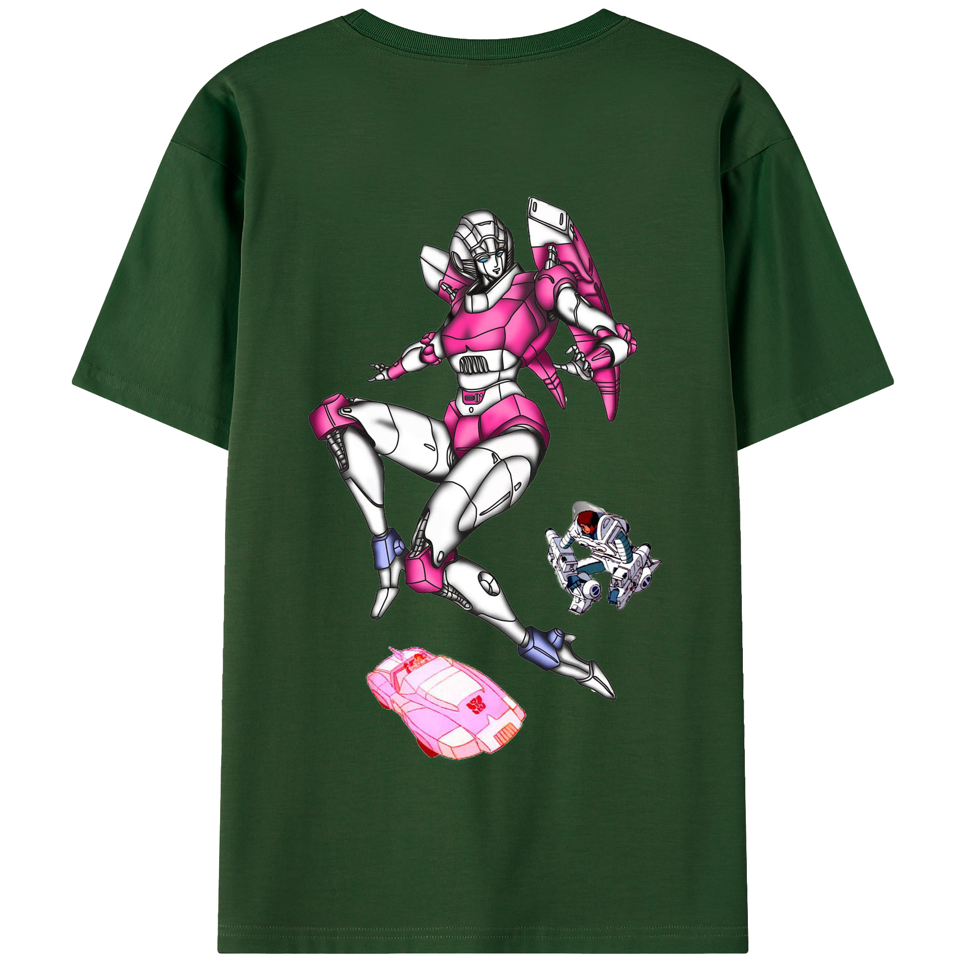 （画像用）  綿100％半袖Tシャツ（背面プリント）